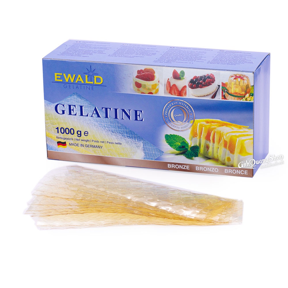 Lá Gelatine 100gram