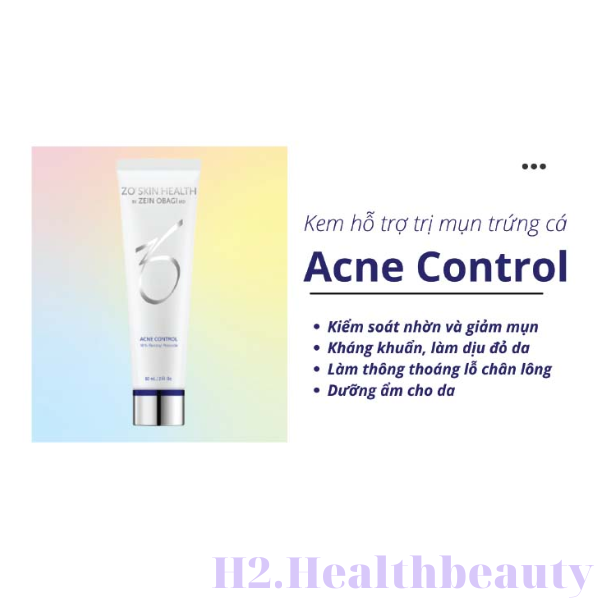 KEM HỖ TRỢ GIẢM MỤN ZO ACNE CONTROL