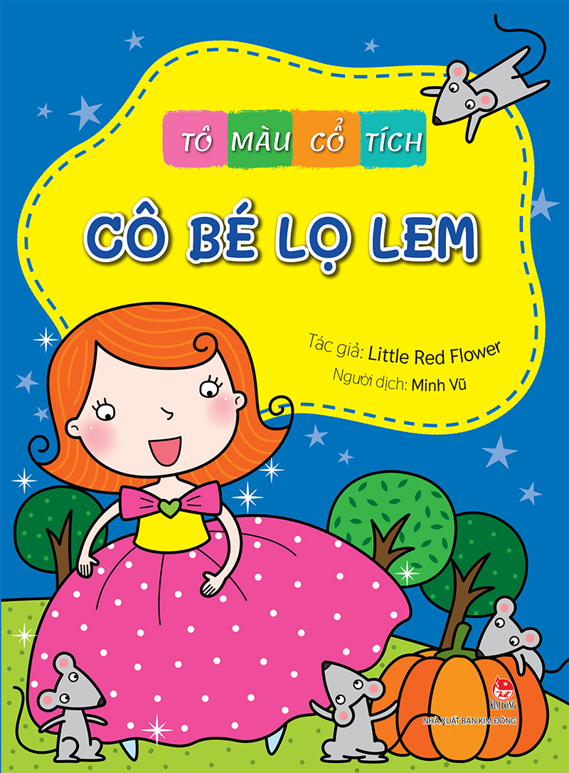 Kim Đồng - Tô màu cổ tích -  Cô bé lọ lem
