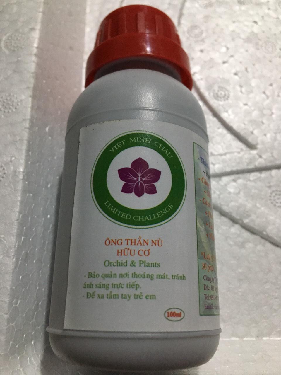 Phân bón cao cấp Ông thần nù hữu cơ cho hoa lan 100ml