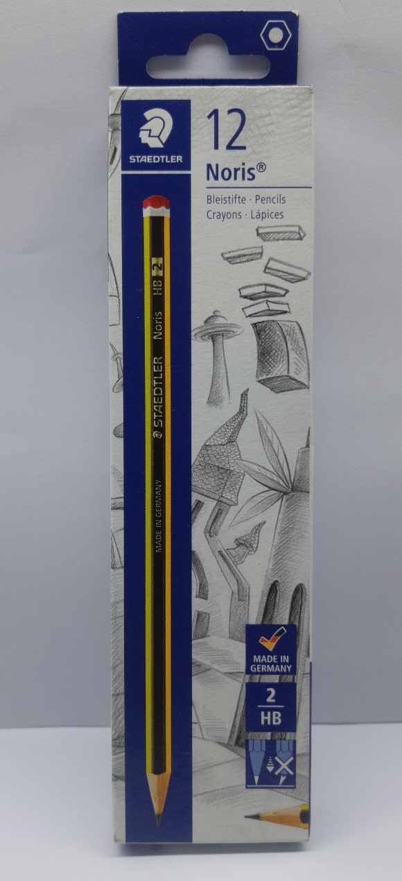 Bút chì Đức chính hãng Staedtler (Mã 120 - 2 HB, hộp 12 chiếc)