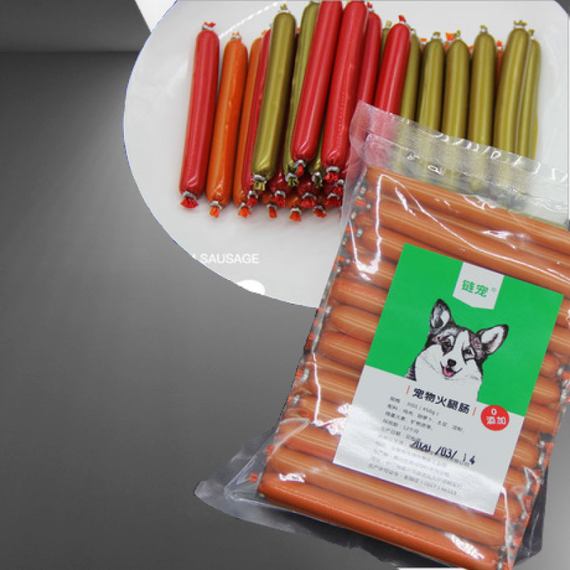 Xúc xích cho thú cưng (túi 30 chiếc), nguyên liệu được chọn lọc, tiêu chuẩn an toàn vệ sinh thực phẩm