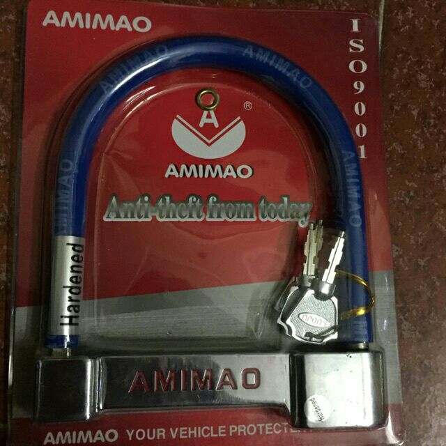 Khóa  chữ U Amimao chống trộm