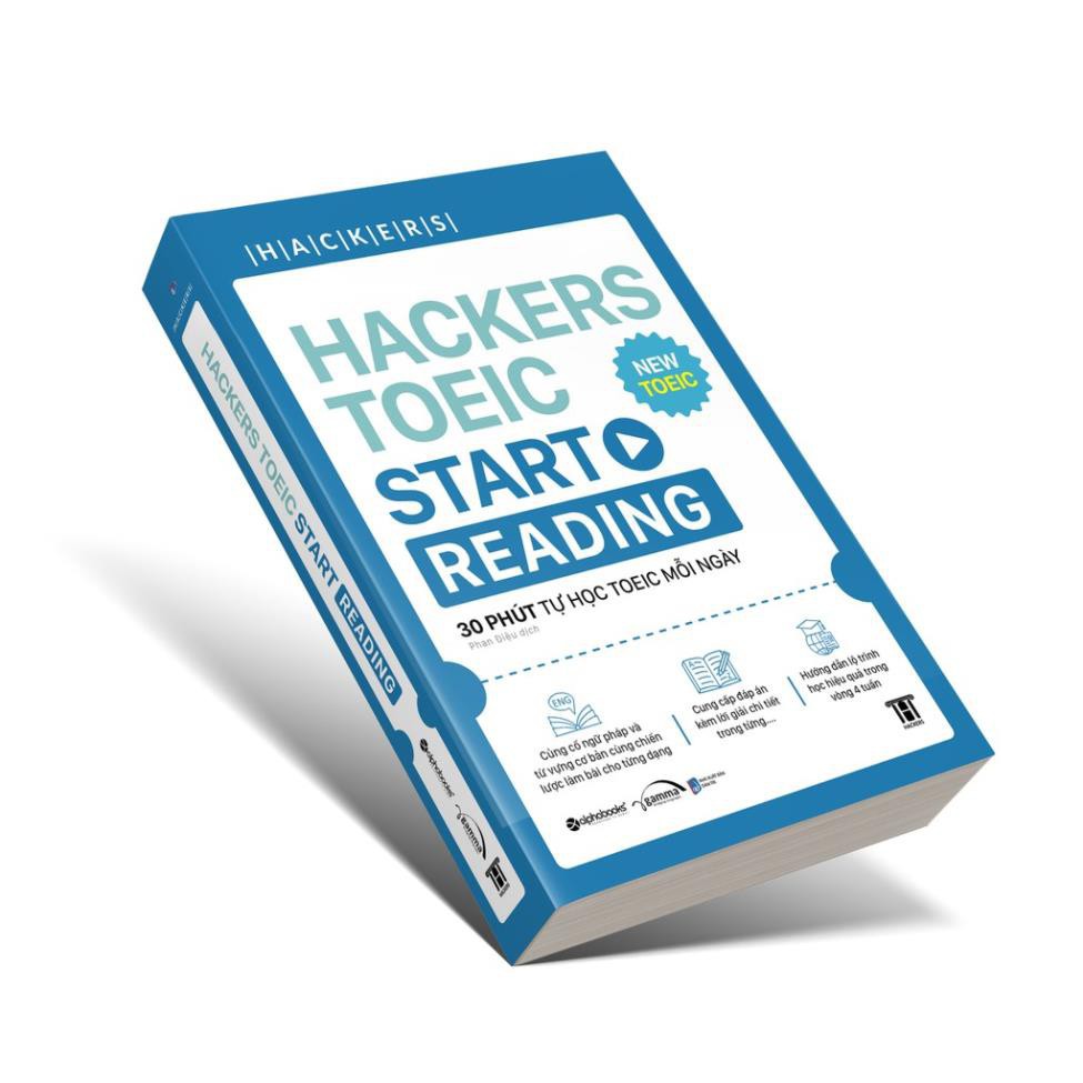 Sách - Hackers TOEIC Start - Reading