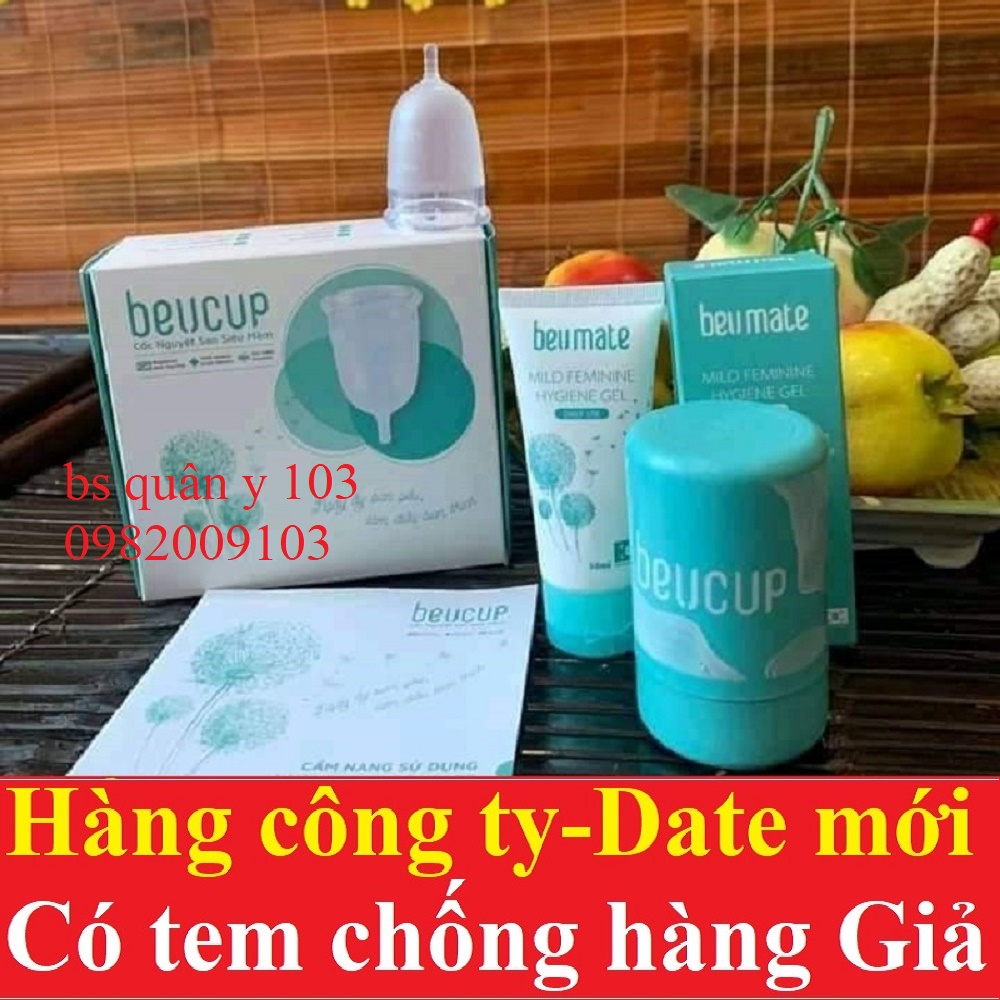 [] Cup menstrual period San beucup-bundled Cup sterilizer, liquid toilet Cup beumate and User Manual