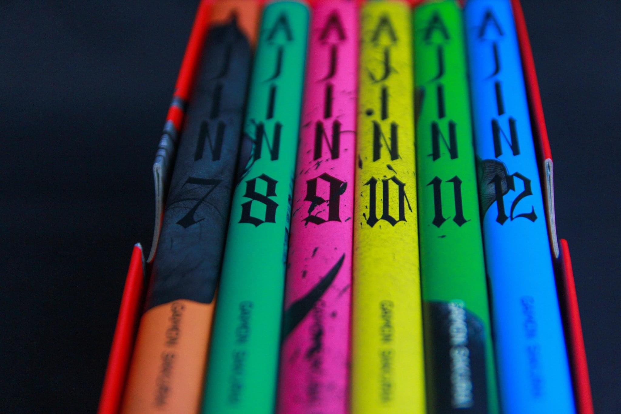 Ajin - BoxSet Số 2 (Tập 7 Đến Tập 12) - Tặng Kèm Bookmark