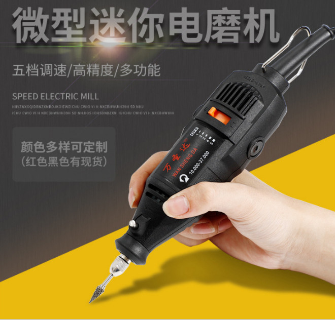 Máy khoan mài khắc mini đa năng cầm tay siêu bền