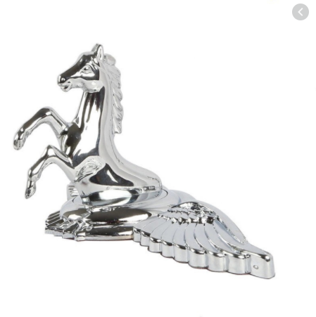 LOGO Đứng Cánh chim thiên thần gắn mui xe ( Ngựa Chiến )