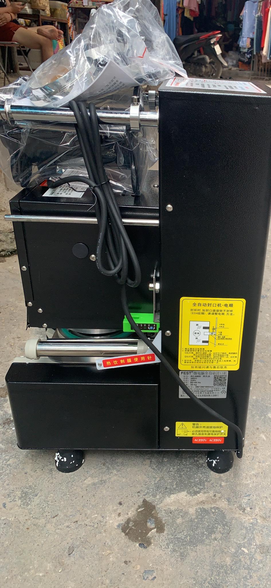 [Trả góp 0%]Máy dập cốc ép miệng ly tự động Fest RC95