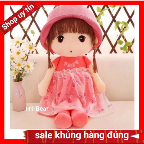 Búp bê - gấu bông chiều dài 45cm và 60cm