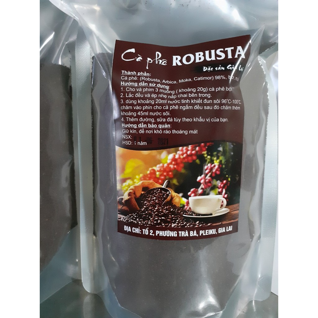 Cà phê bột, cà phê hạt nguyên chất sạch, ngon hàng chuẩn 1kg