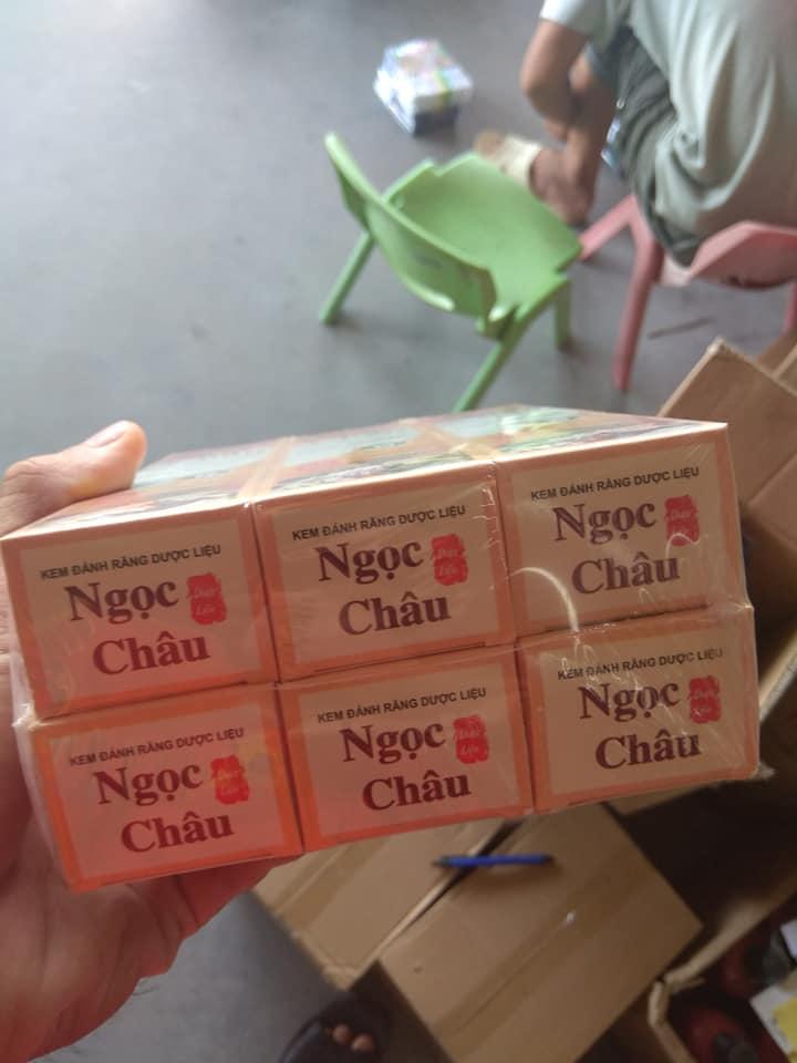 6 tuýp kem đánh răng dược liệu Ngọc Châu