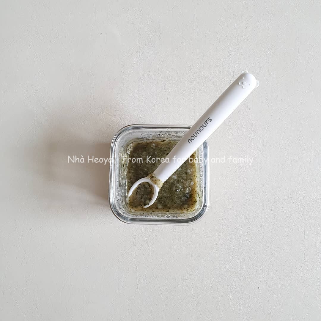 MUỖNG ĂN DẶM SILICON NOUNOURS HÀN QUỐC