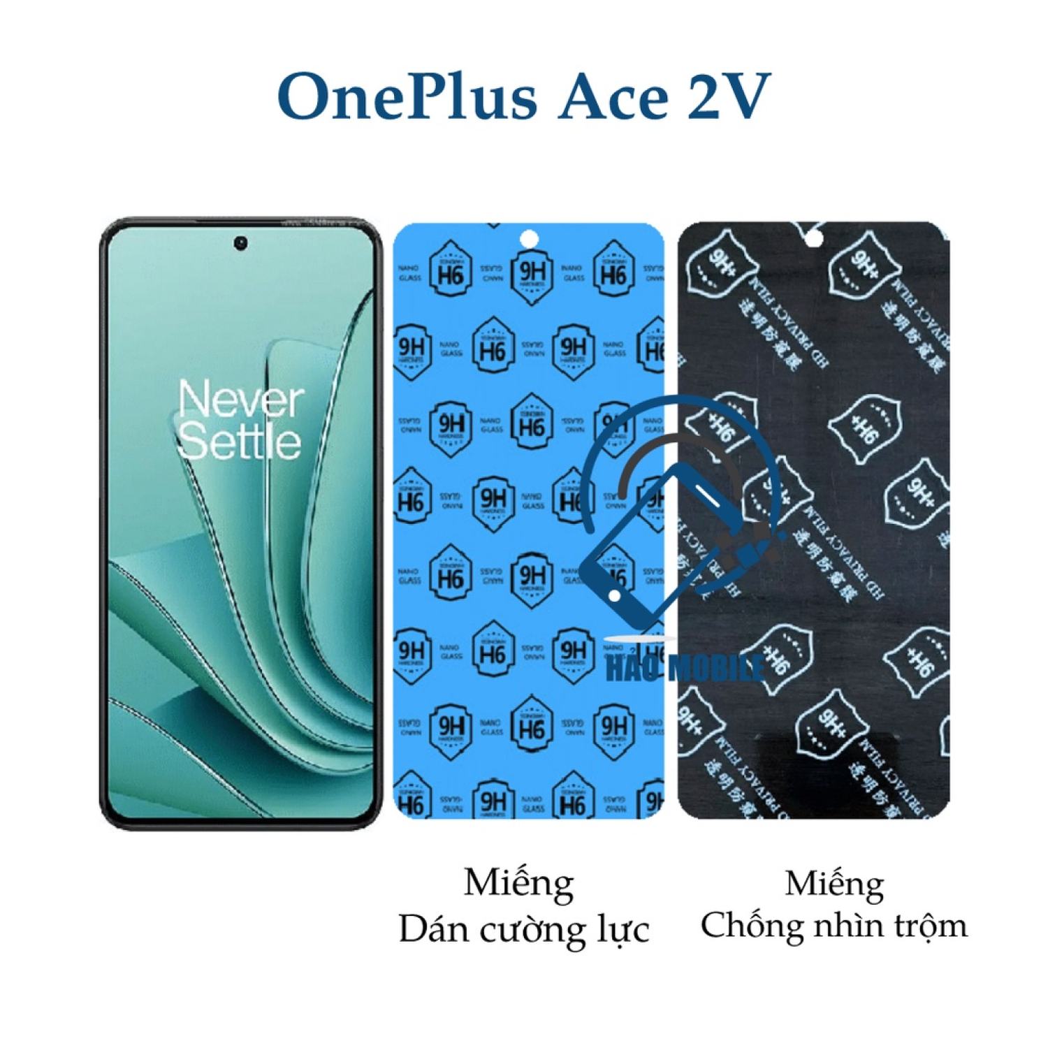 Dán cường lực dẻo nano OnePlus Ace 2V ( trong suốt và chống nhìn trộm )