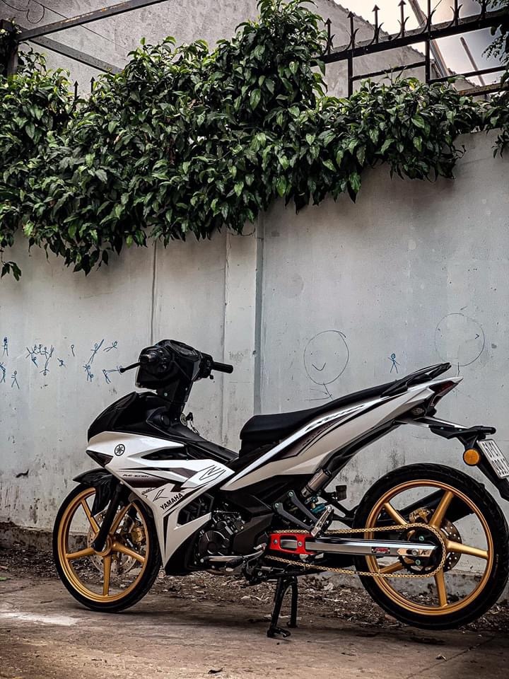 Tem rời Exciter 150 Rx 2019 dán xe trắng