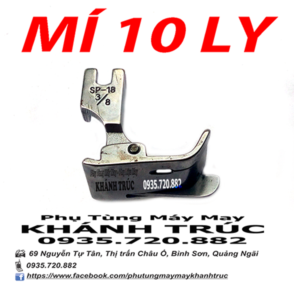 Chân vịt SP18 10ly máy may công nghiệp 1kim