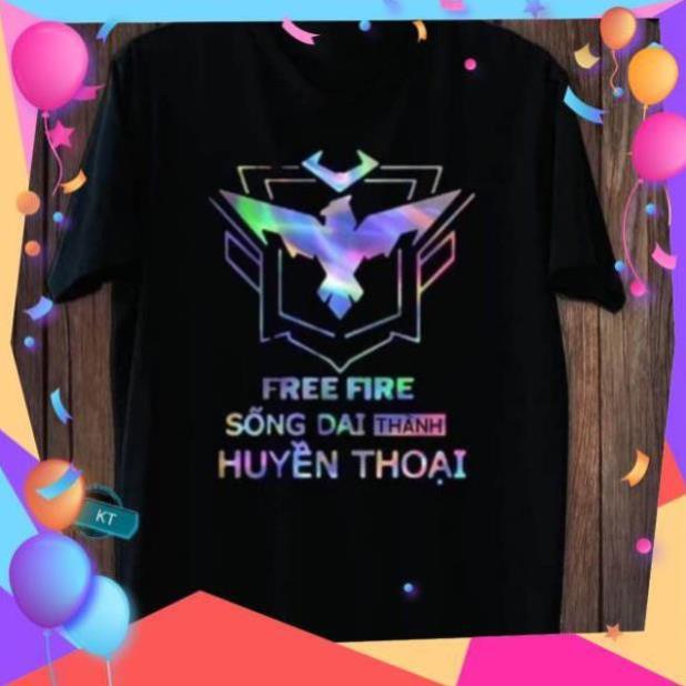 XẢ HÀNG - Áo thun phản quang 7 màu free fire sống dai Huyền thoại - áo FF chất
