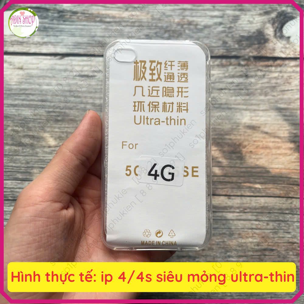 Ốp Lưng Dành Cho Iphone 4/4S/5/5S/5C