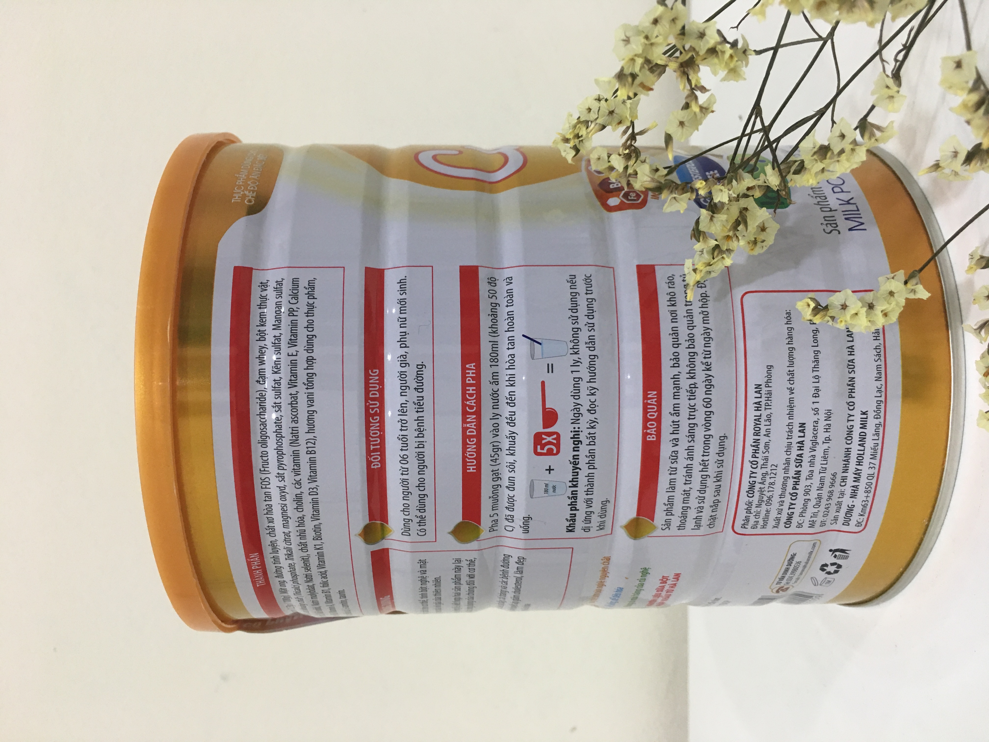 Sữa bột Nano Curcumin - NanoCurcumin Sữa Ong Chúa 900gr