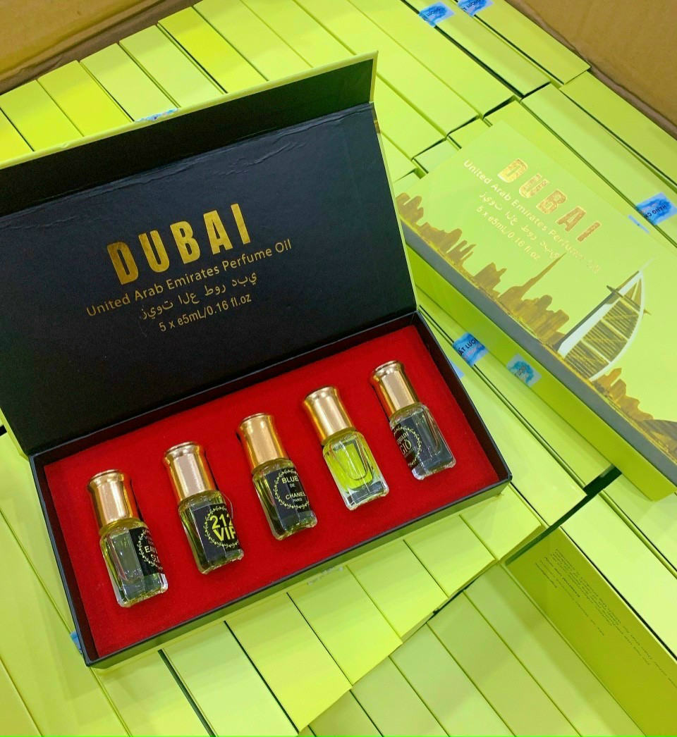 Set nước hoa Dubai 5 chai siêu thơm