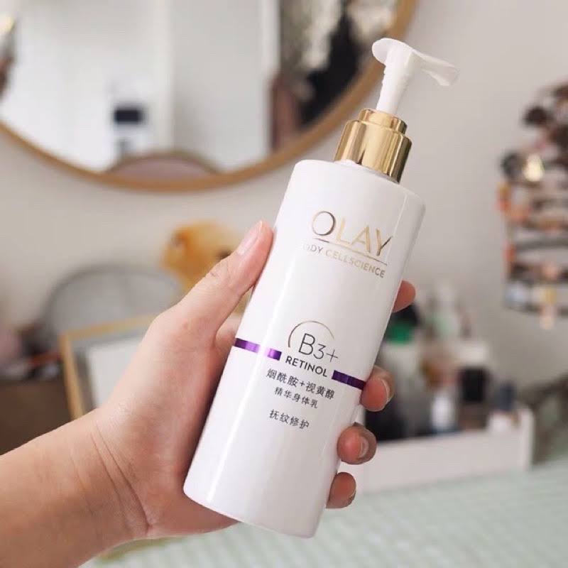 Dưỡng Thể OLAY B3 + RETINOL làm trắng da 250ml