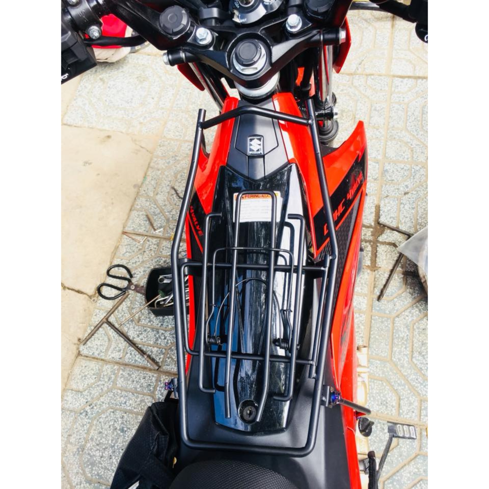 Baga 10ly tĩnh điện cho Raider, Satria Fi (070416)
