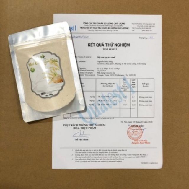 Bột cám gạo sữa non [1KG] bột mịn thơm handmade