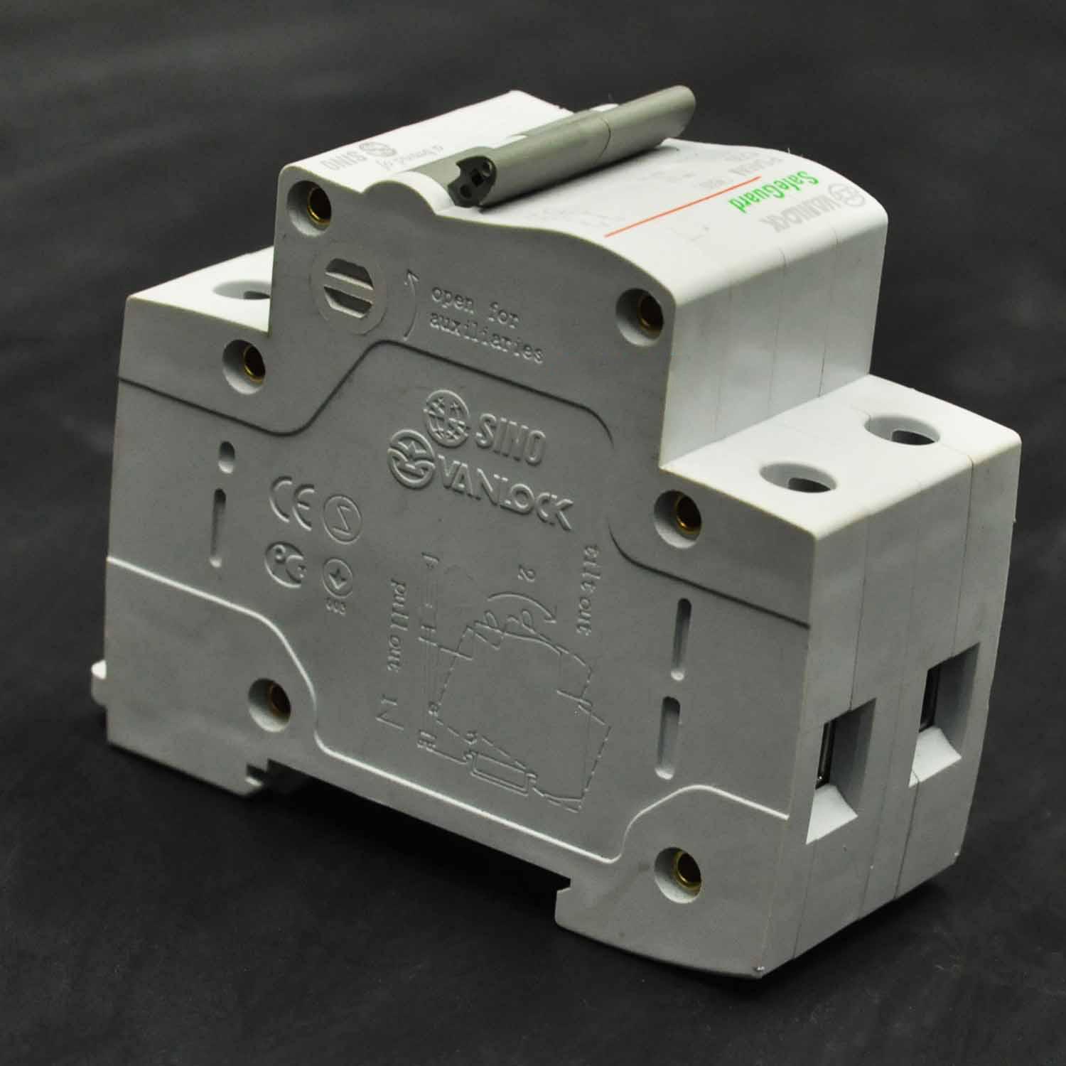 Cầu Dao Tự Đông 2 Cực Sino Vanlock. Model: PS45N