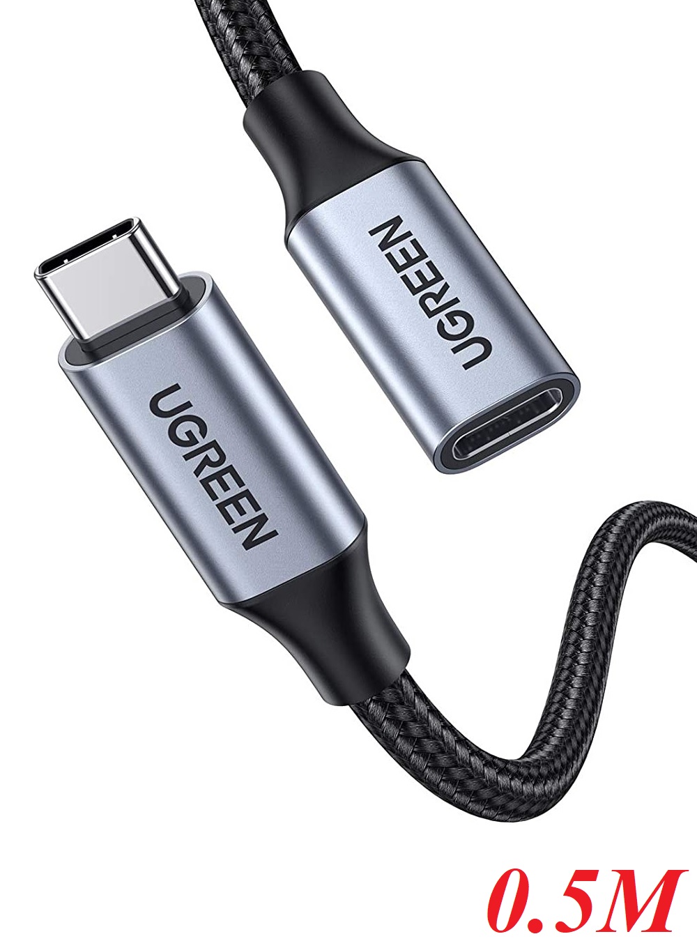 Ugreen 80810 0.5M Cáp nối dài usb type c US372