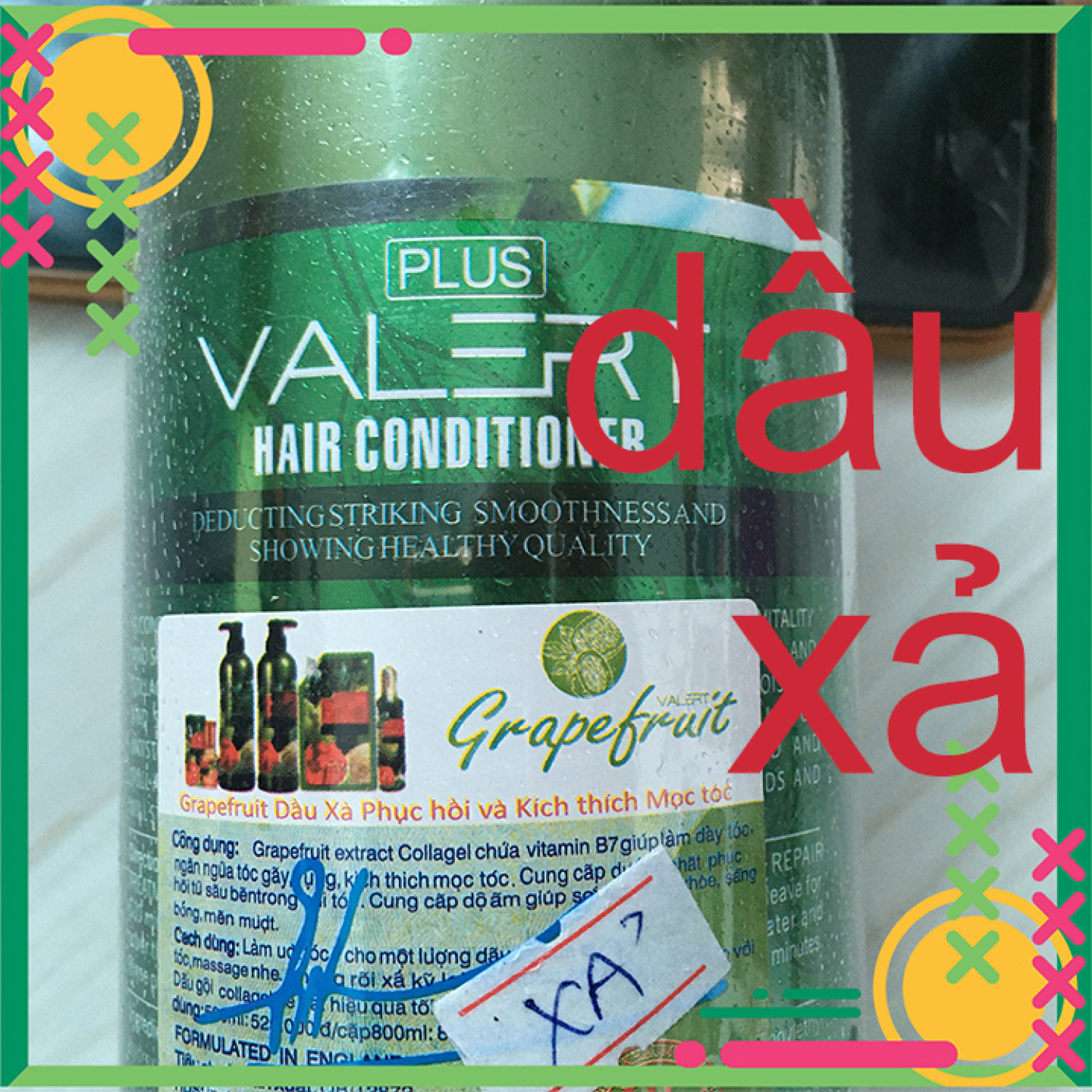[HCM mẫu mới, bán lẻ chai gội] Dầu gội cặp BƯỞI -Grapefruit 850ml ( cả cặp gội + xả 2 chai)
