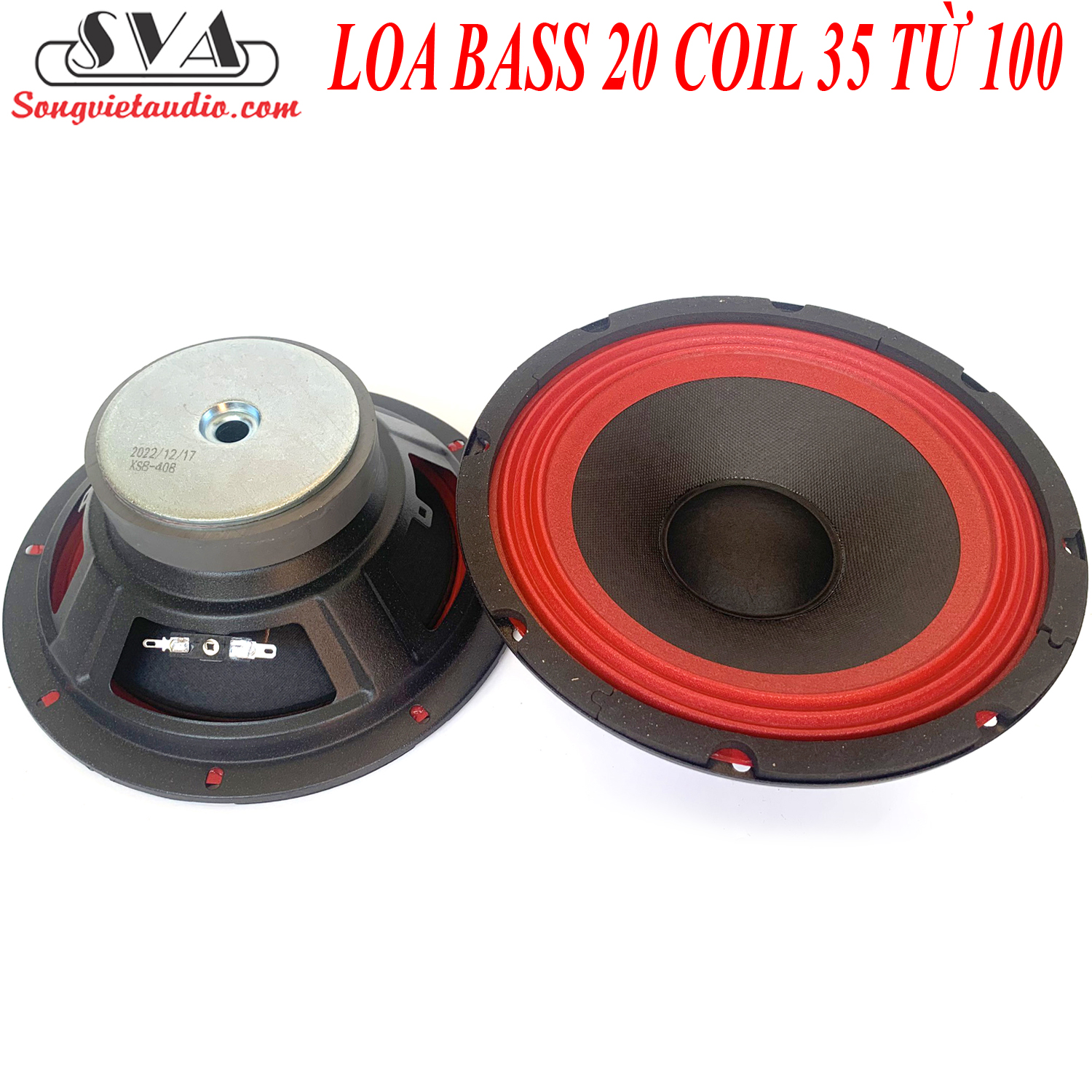Loa bass 20 coil 35 từ 100 - mới