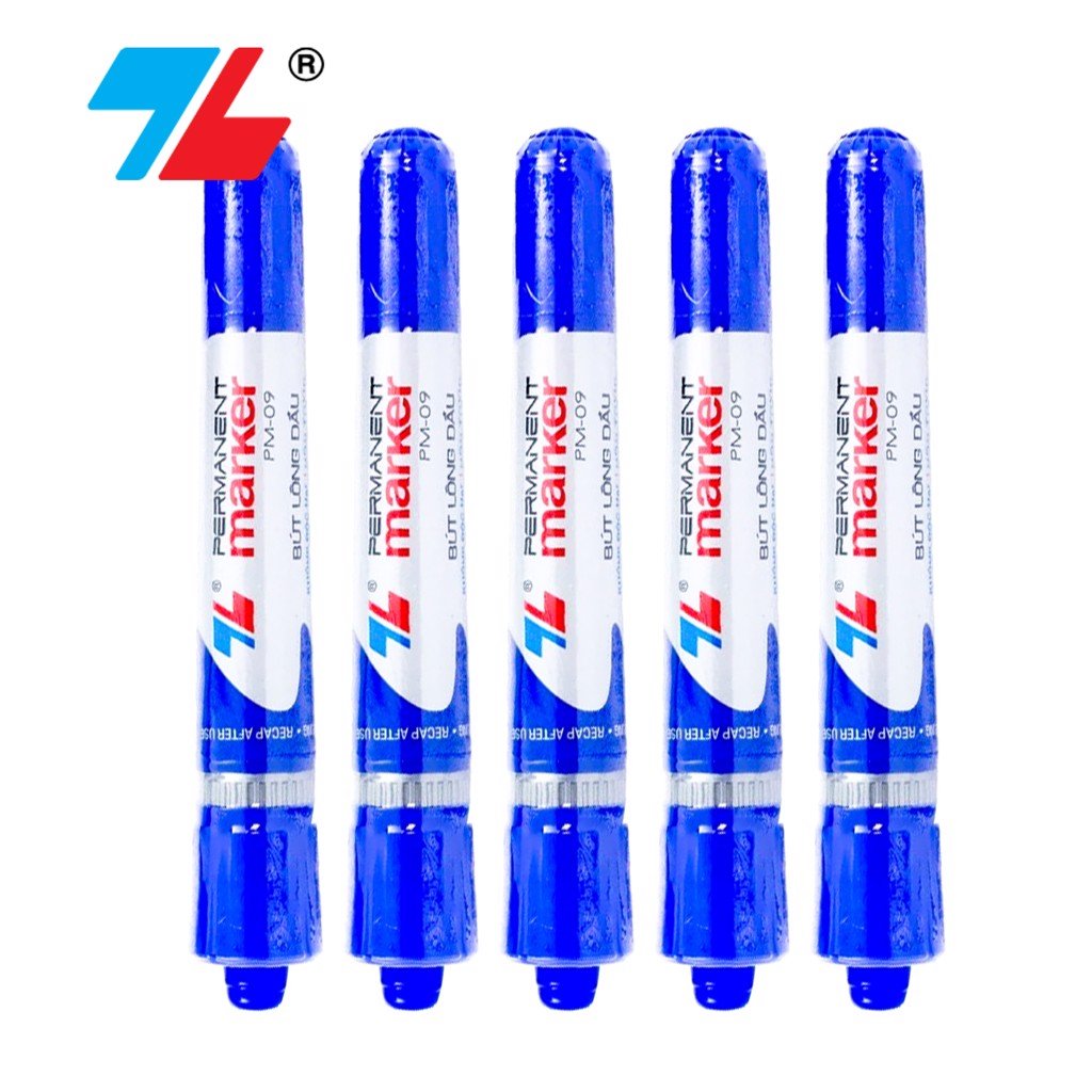 [HCM] Hộp 10 cây bút lông dầu Thiên Long PM-09