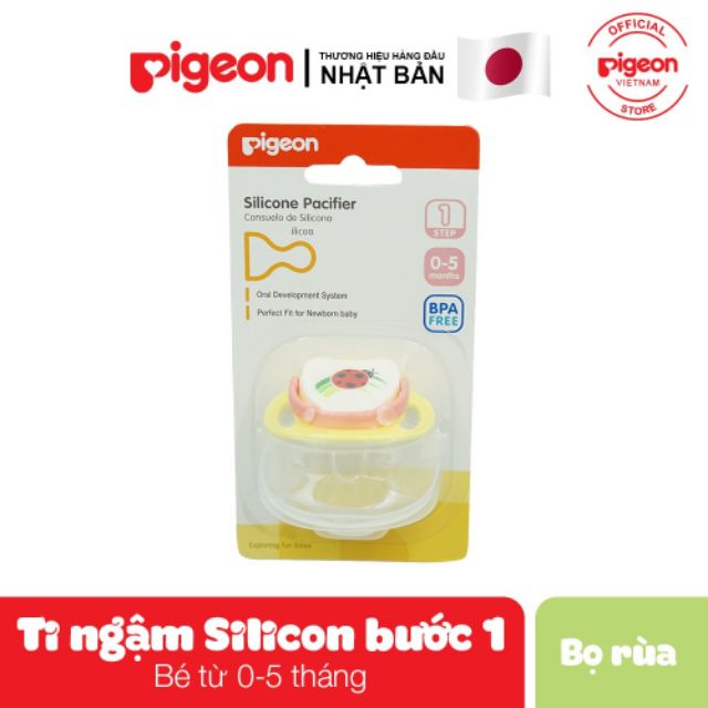 Ty Ngậm Pigeon Bước 3 Cho Bé Từ 8 Tháng