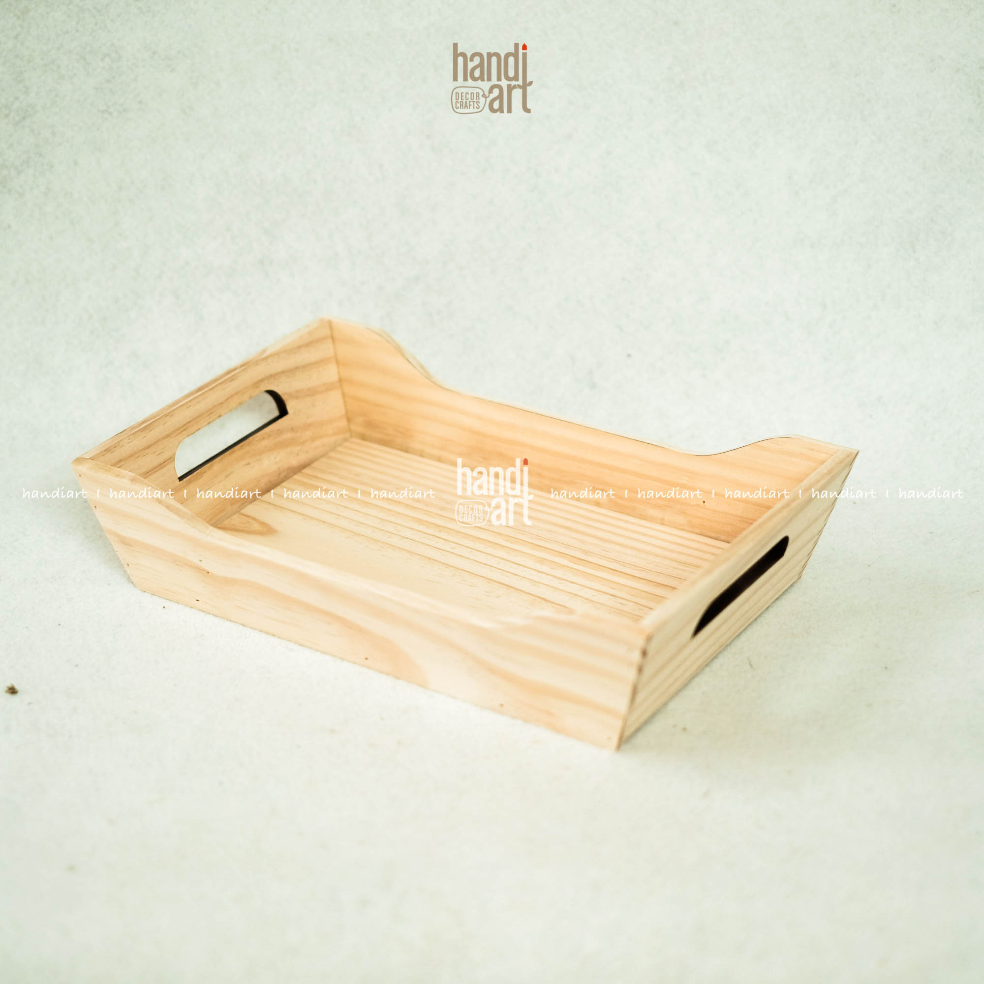 Khay gỗ gói quà, khay hình con thuyền đa năng