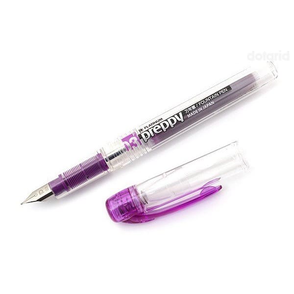 [ Hàng Nhật ] Combo 6 ống mực cho bút máy Preppy Nhật Bản