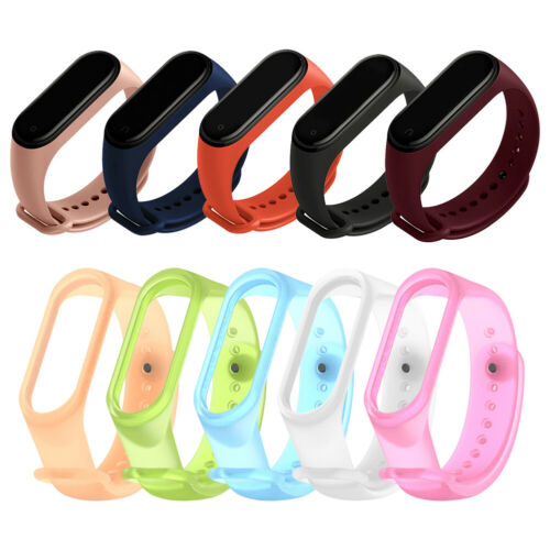 [SONGFUL] For Xiaomi Mi Band 3 Mi Band 4 Sport Replace Silicone Wrist Watch Band Strap Bracelet New