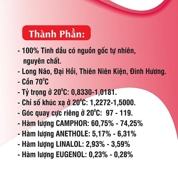 Dầu Xoa Bóp Gold Cao Cấp 100 ml