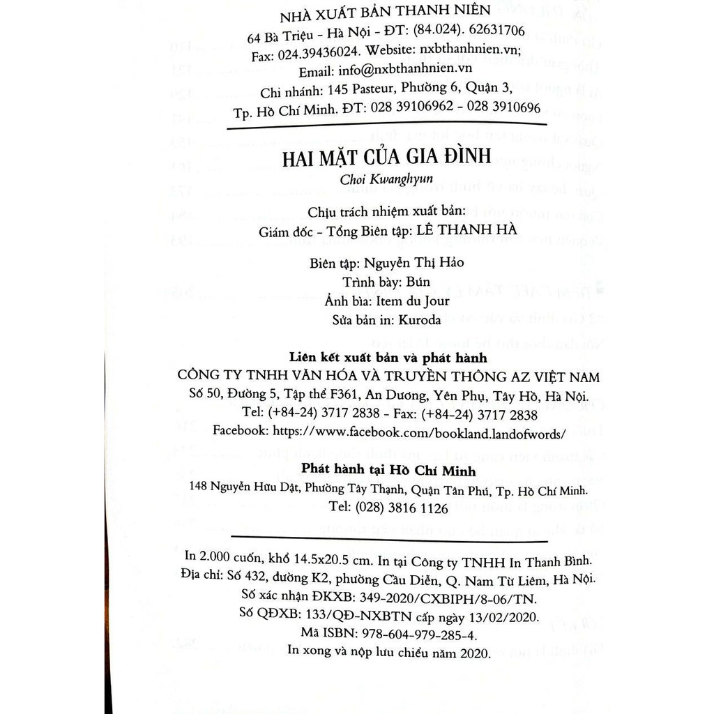 Sách - Hai mặt của gia đình [AZVietNam]