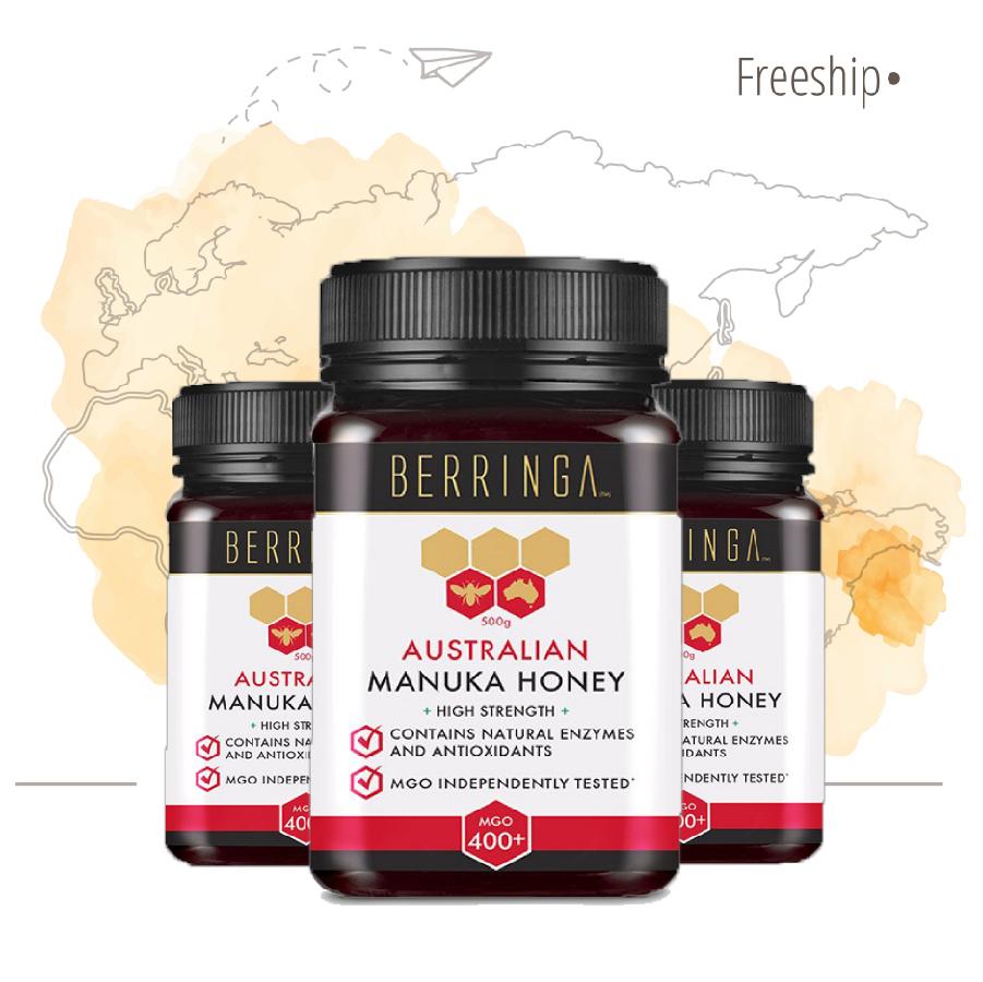 Mật ong BERRINGA Manuka 500g MGO 400+