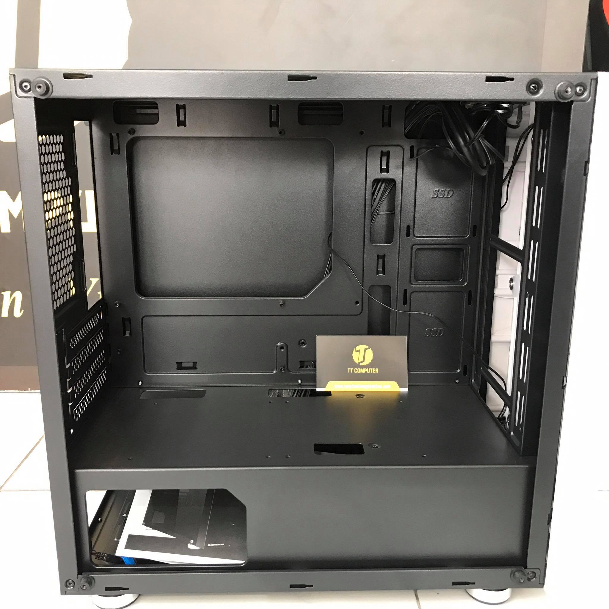 CASE XIGMATEK GEMINI WHITE KHÔNG KÈM FAN