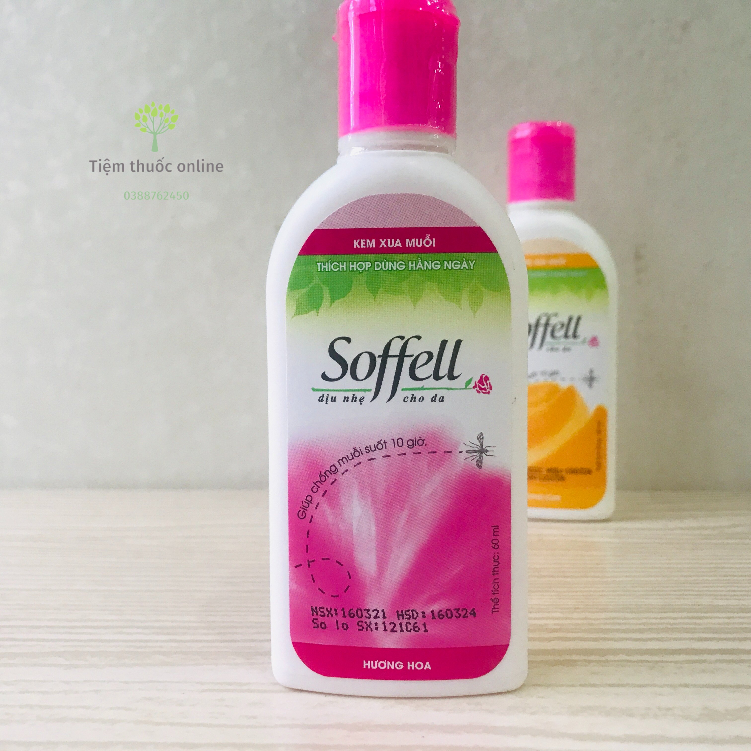 Kem chống muỗi Soffel 60ml