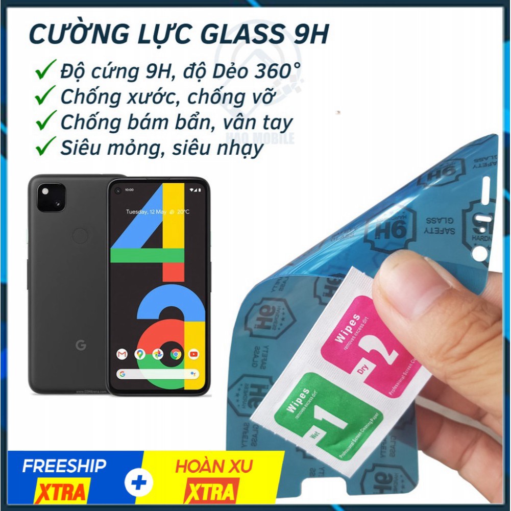 Dán cường lực dẻo nano Google Pixel 4A