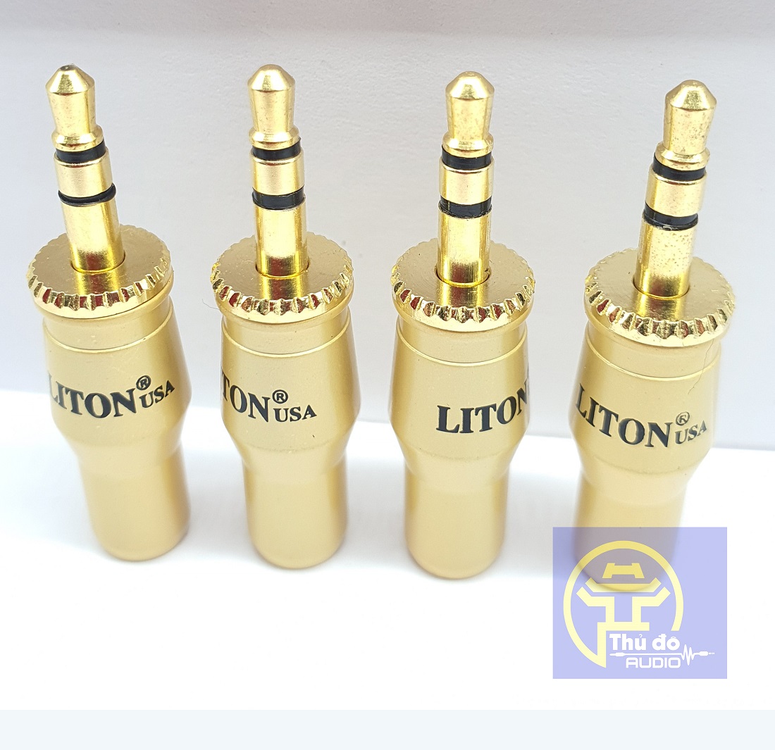 Jack liton usa 3.5 cao cấp - jack hàn liton stereo 3.5 đơn giá 1 chiêc