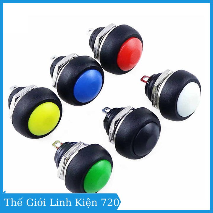 Pbs-33B Waterproof Push Button Switch 12mm