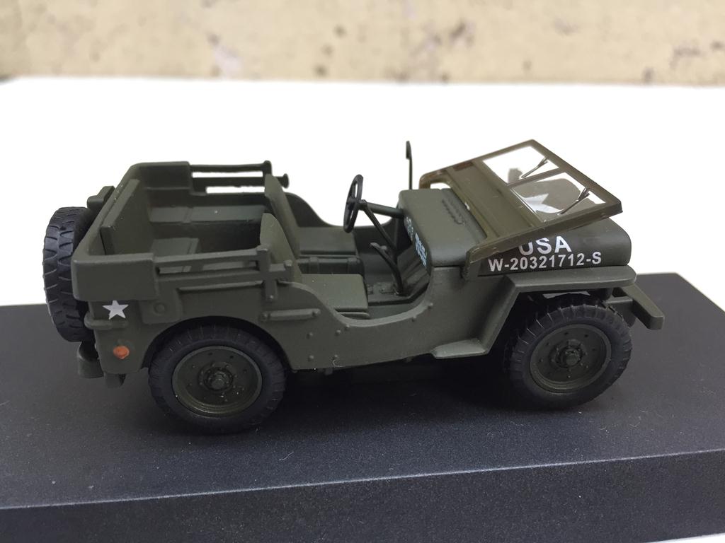 [HCM]Mô hình xe Quân sự Jeep Willy 1947  1:43