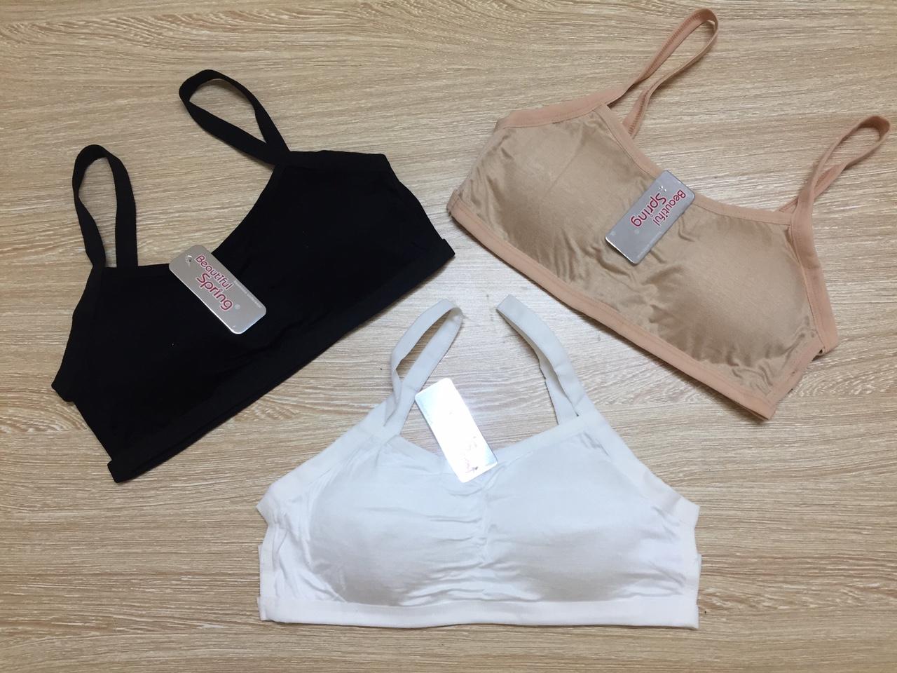 Áo Bra 3 Dây Giá Rẻ, Áo Ngực Lá 3 Dây Đệm Mỏng Hàng Đẹp [mevabe shop]