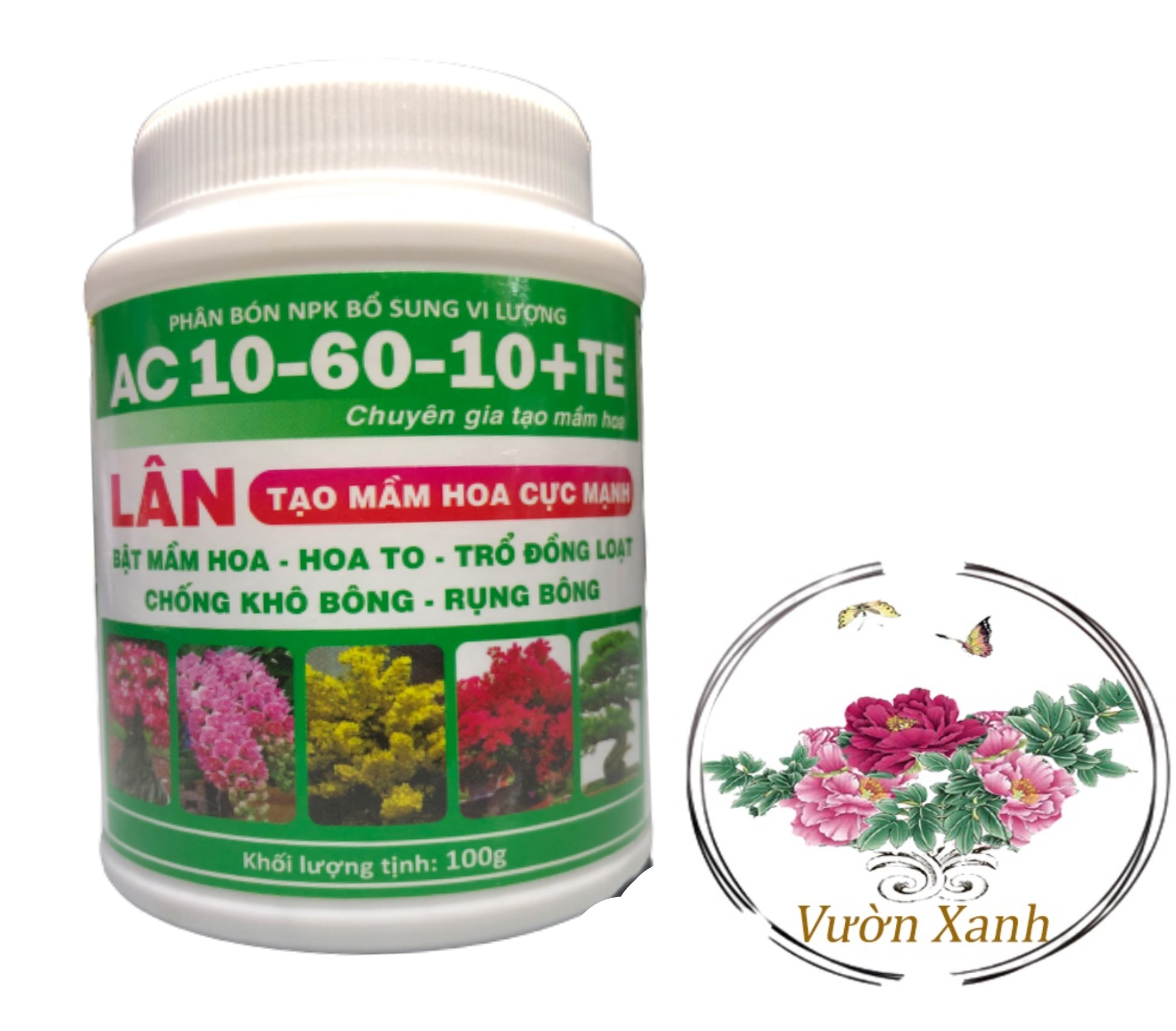 Siêu lân ac 10-60-10 + te - #021a# 100g
