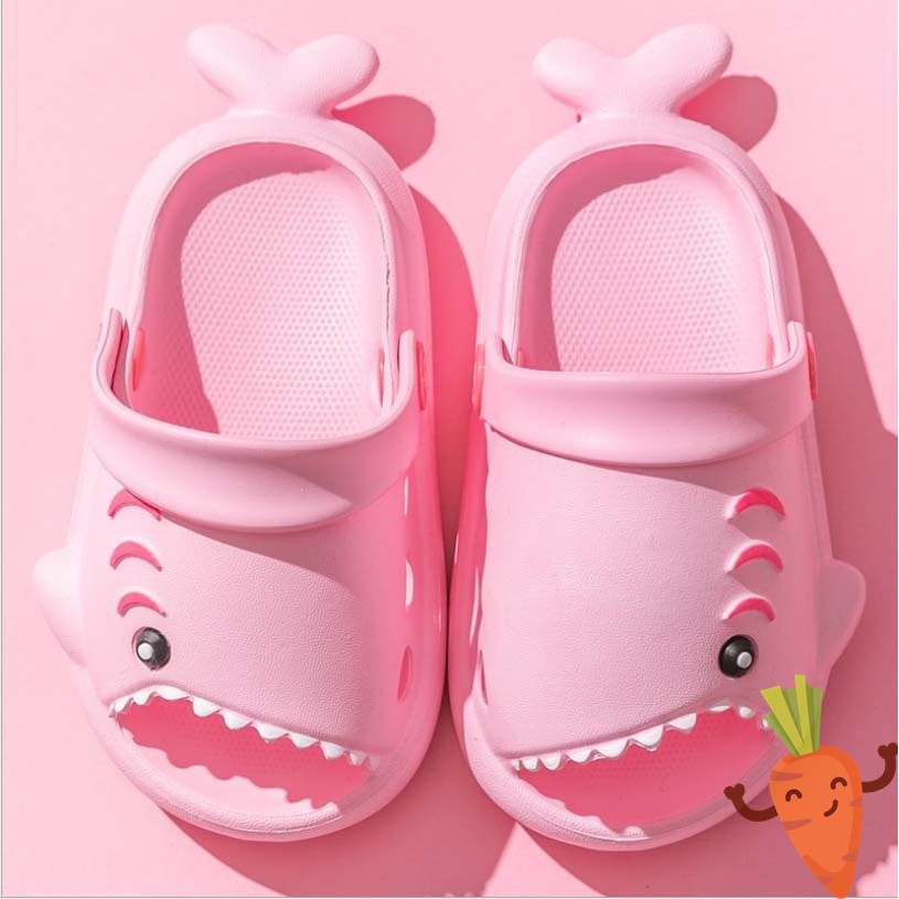 DÉP SỤC CHO BÉ TRAI, BÉ GÁI CHÍNH HÃNG CHALK BEAR BABY SHARK CÁ MẬP SIÊU NHẸ SIÊU ĐẸP, SANDAL TRẺ EM DTE08