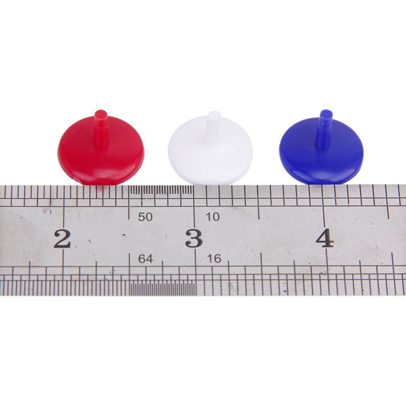 50 PCS Golf Ball Marker 18mm Random Color