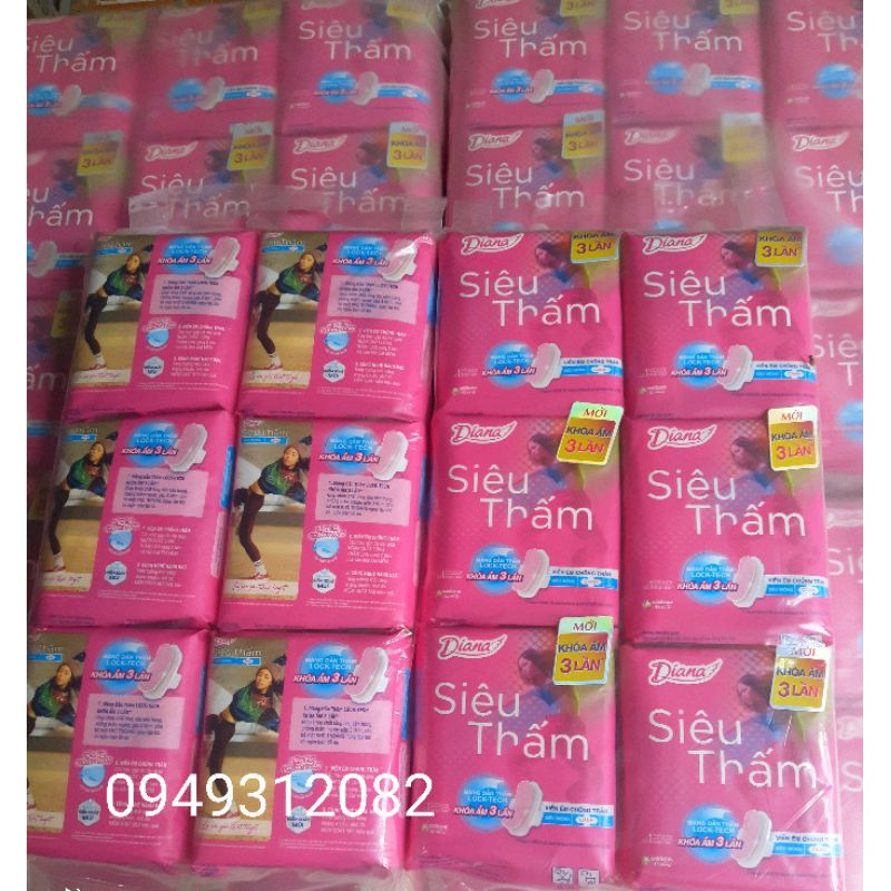 Băng Vệ Sinh Diana Siêu Mỏng Không Cánh